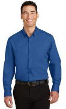 Port Authority Adult Unisex Tall SuperPro Twill Dress Shirt